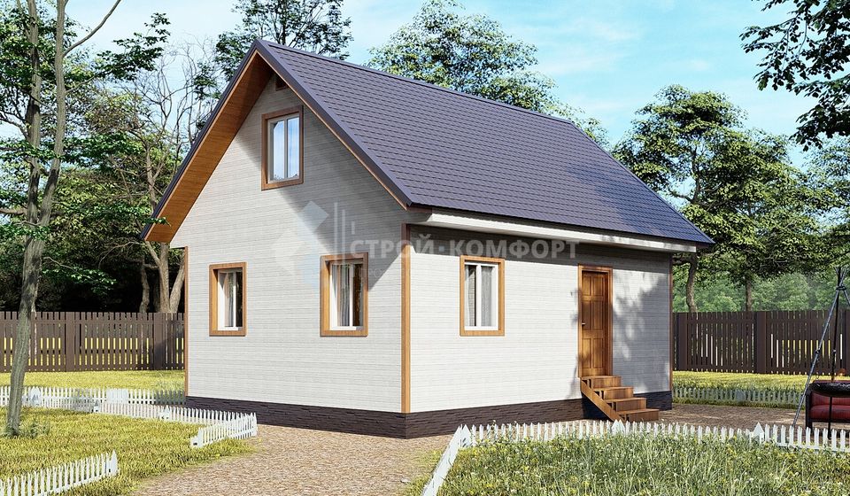 Дачный дом по проекту "Венёв"