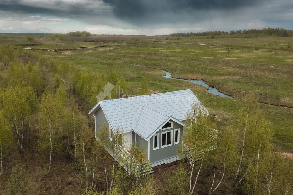 Строительство загородного дома. Заокский, Тульская область.