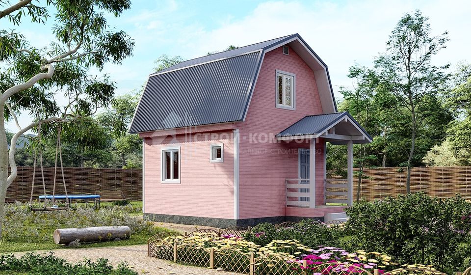Дачный дом по проекту "Боровск"