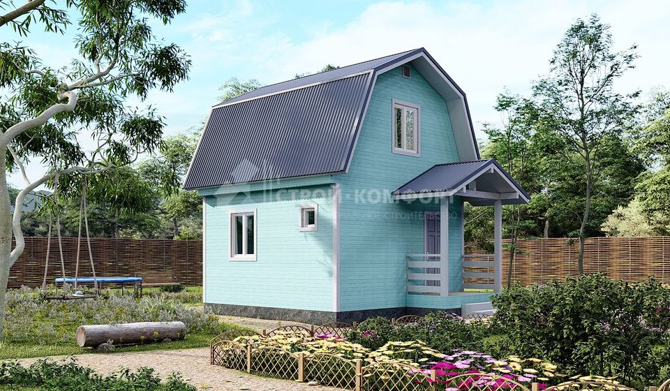 Дачный дом по проекту "Боровск"