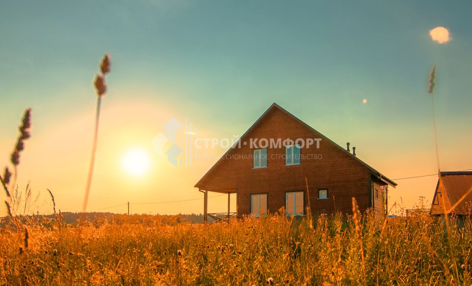Каркасный дом 9x11 в Московской области - фото проекта от компании Строй-Комфорт