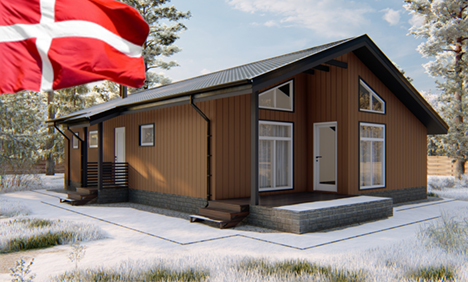 Проект финского дома "Блокхус". 