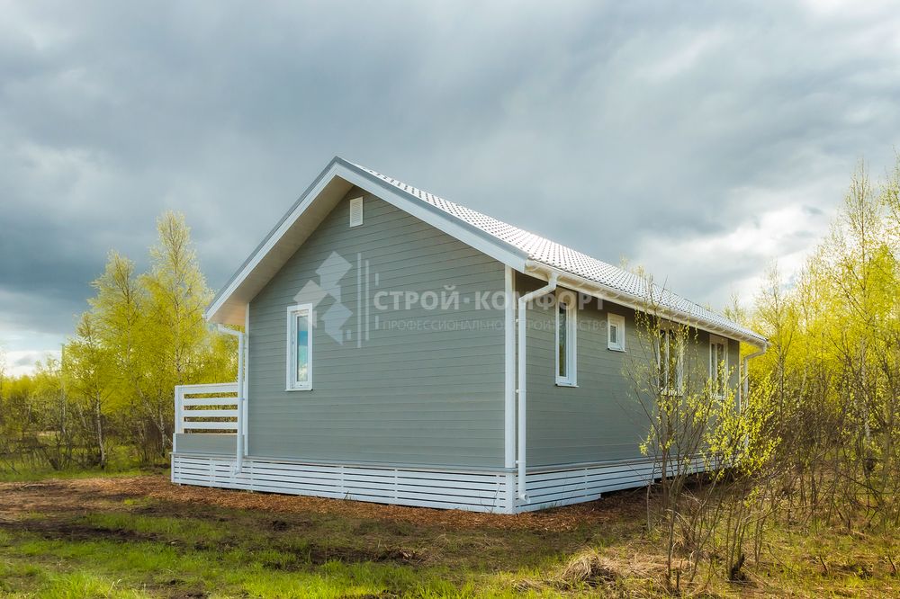 Строительство загородного дома. Заокский, Тульская область.