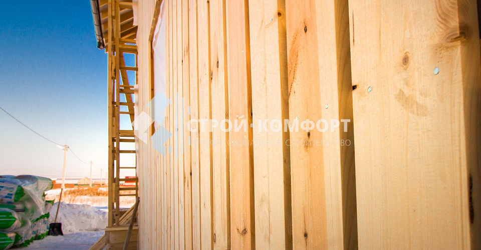 Каркасный дом в Тульской области, КП Лазурный берег - фото проекта от компании Строй-Комфорт