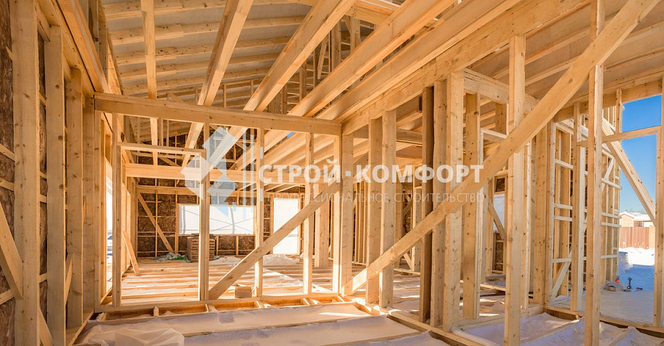 Каркасный дом в Тульской области, КП Лазурный берег - фото проекта от компании Строй-Комфорт