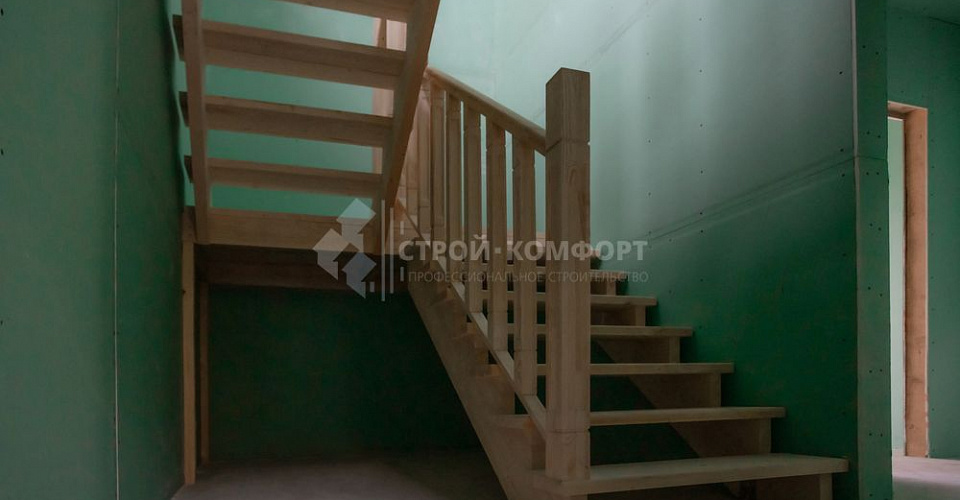Каркасный дом, Ясногорск.
