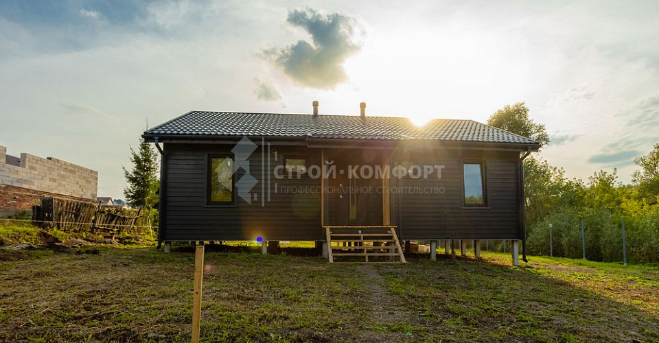 Дом в скандинавском стиле, Тульская область.