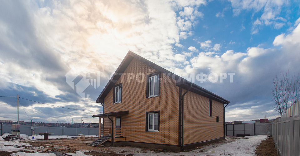 Строительство дома под ключ в Туле - фото проекта от компании Строй-Комфорт